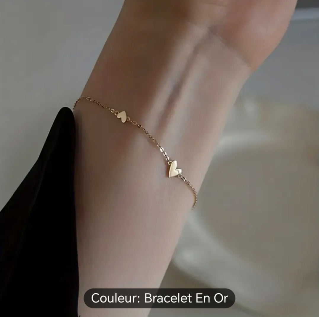 Bracelets à cœur