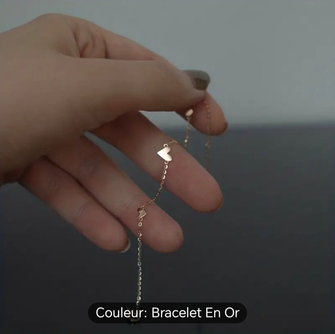 Bracelets à cœur